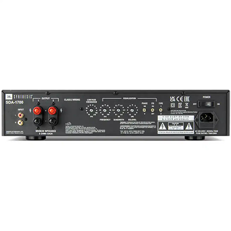 JBL SDA-1700 Class D Subwoofer Amplifier