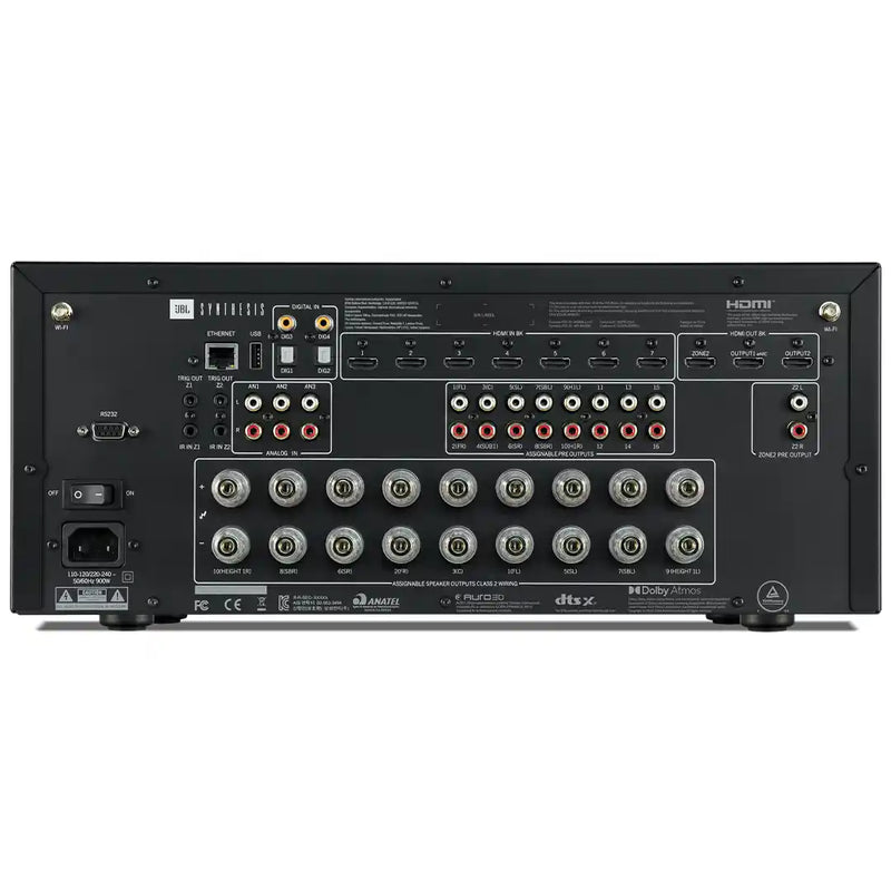 JBL SDR-40 9-Channel AV Amplifier with 16-channel Immersive Audio Processing