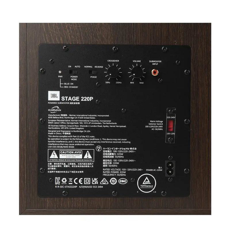 JBL Stage 220P 12-Inch 500W Powered Subwoofer