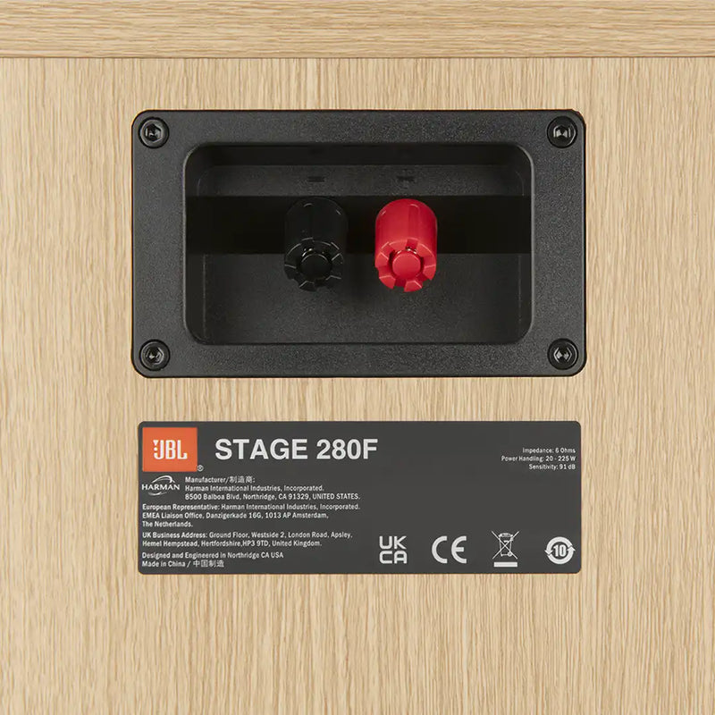JBL Stage 280F 2.5-Way Dual 8-Inch Floorstanding Loudspeaker (Each)