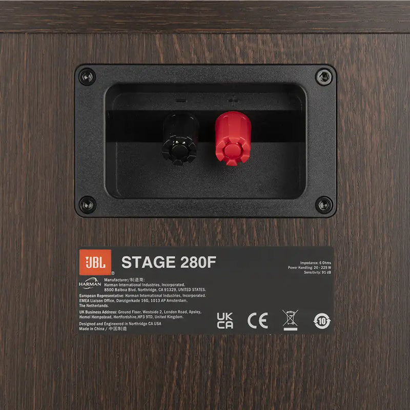 JBL Stage 280F 2.5-Way Dual 8-Inch Floorstanding Loudspeaker (Each)