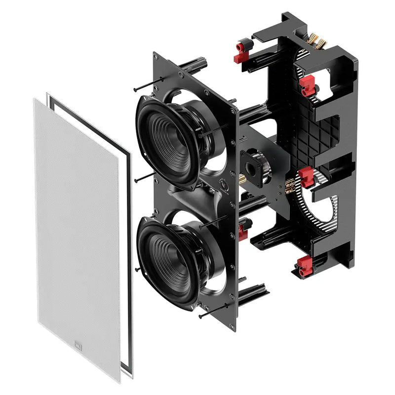 JBL Studio 6 6LCR Dual 6.5-Inch 2-Way In-Wall Loudspeaker (Each)