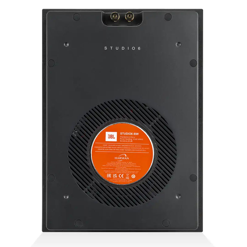 JBL Studio 6 8IW 8-Inch 2-Way In-Wall Loudspeaker (Each)