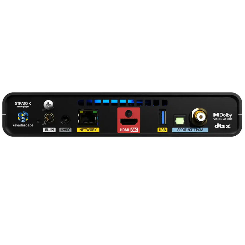 Kaleidescape Strato K 8K Movie Player Rear Panel- Audiolab