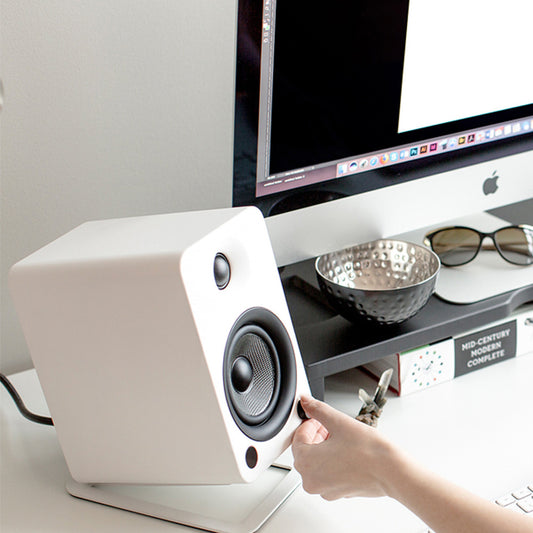 Kanto S4 Desktop Speaker Stands for Midsize Speakers (Pair) | Best Kanto S4 Desktop Speaker Stands for Midsize Speakers (Pair) | Kanto S4 Desktop Speaker Stands for Midsize Speakers (Pair) Reviews | Audiolab Home Audio