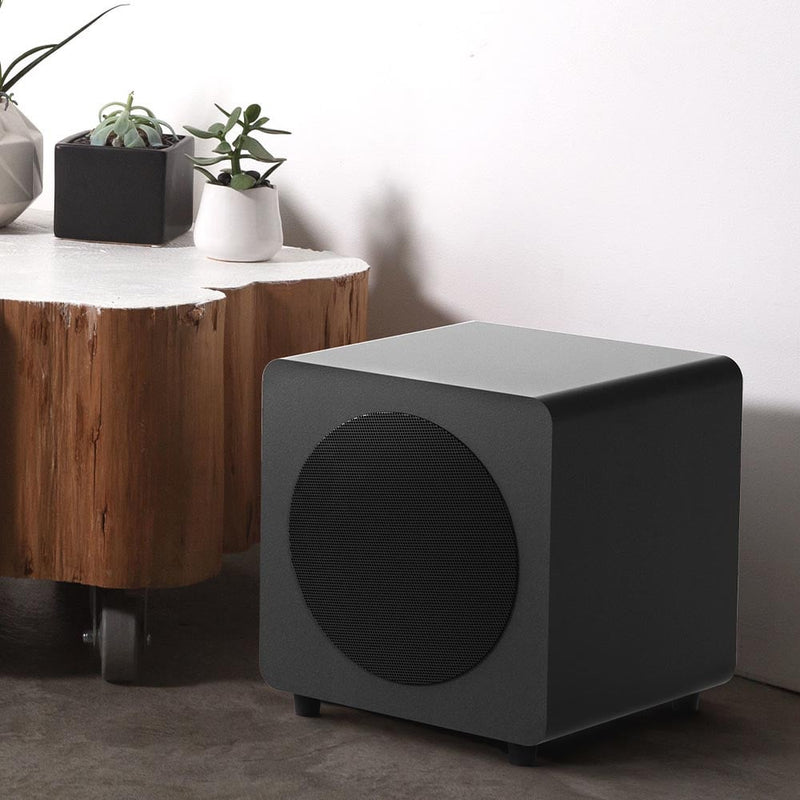 Kanto Sub8 Compact Powered Subwoofer with 8" Driver | Best Kanto Sub8 Compact Powered Subwoofer with 8" Driver | Kanto Sub8 Compact Powered Subwoofer with 8" Driver Reviews | Audiolab Home Audio
