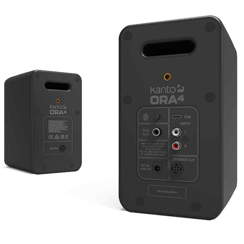 Kanto ORA4 Powered Reference Speaker (Pair) | Best Kanto ORA4 Powered Reference Speaker (Pair) | Kanto ORA4 Powered Reference Speaker (Pair) Reviews |  Audiolab Stereo & Video