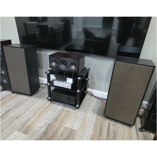 Klipsch Heritage Forte IV Floor-standing Speaker Pair in Black (Mint Demos)