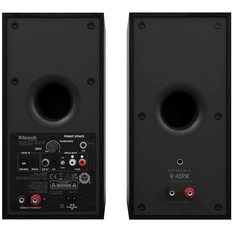 Klipsch R-40PM Powered Speakers (pair) | Best Klipsch R-40PM Powered Speakers (pair) | Klipsch R-40PM Powered Speakers (pair) Reviews | Audiolab Home Audio