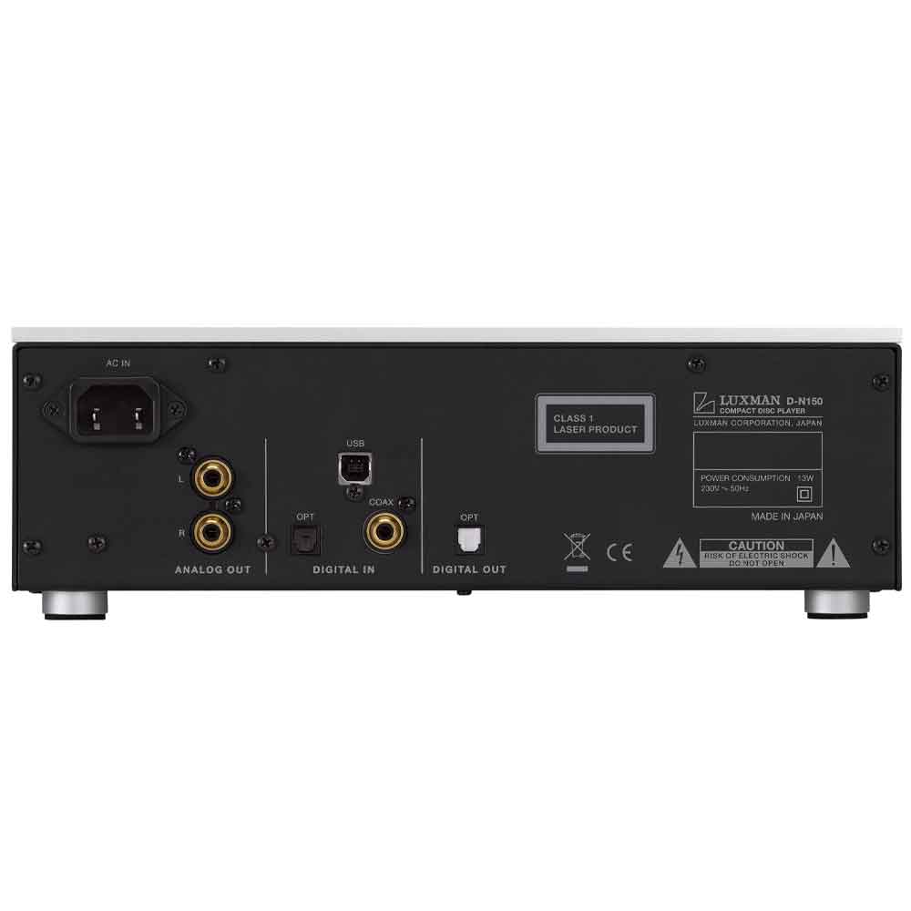 Luxman D-N150 CD Player/DAC Capable of Resolving 32 bit / 192 kHz | Best Luxman D-N150 CD Player/DAC Capable of Resolving 32 bit / 192 kHz | Luxman D-N150 CD Player/DAC Capable of Resolving 32 bit / 192 kHz Reviews | Audiolab Home Audio