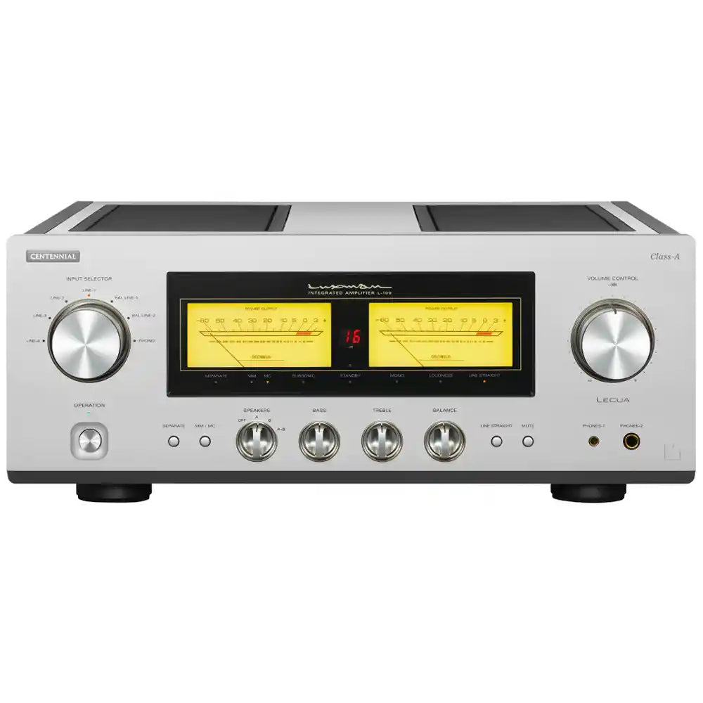 Luxman L-100 Centennial Integrated Amplifier Class A - Audiolab