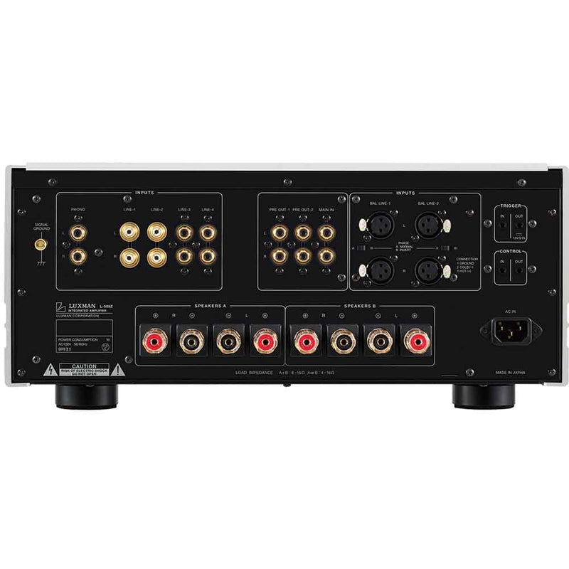 Luxman L-509Z Integrated Amplifier with 120 Watts per Channel | Best Luxman L-509Z Integrated Amplifier with 120 Watts per Channel | Luxman L-509Z Integrated Amplifier with 120 Watts per Channel Reviews | Audiolab Home Audio
