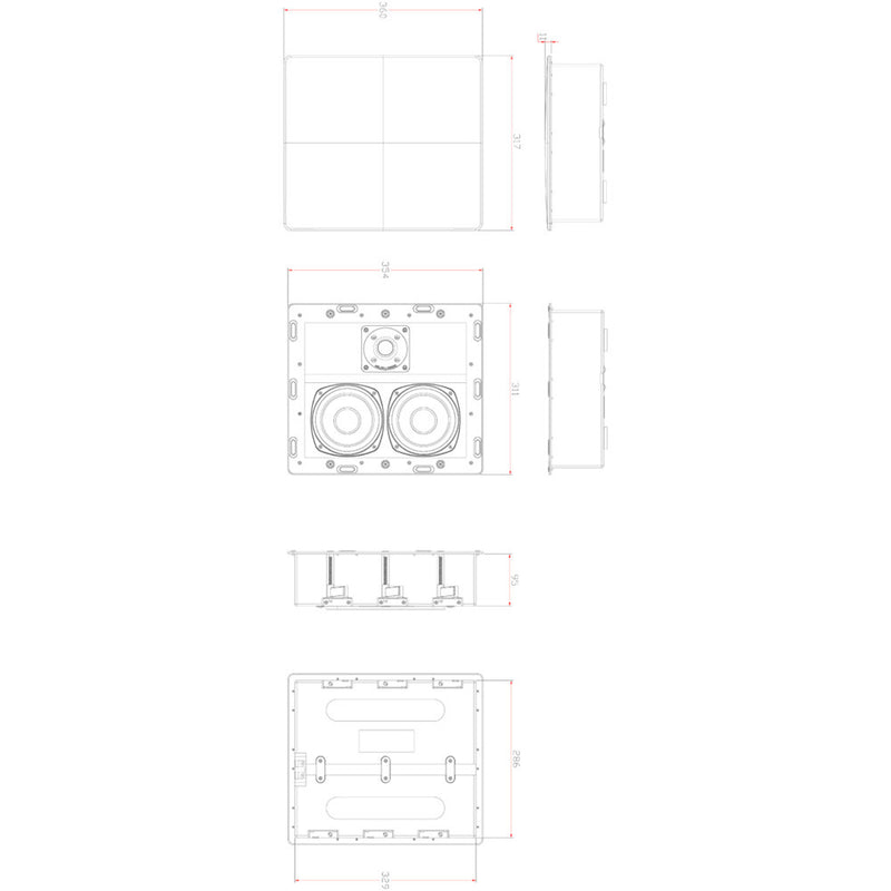 M&K IW150A In-Ceiling Atmos Speaker (Each) | Best M&K IW150A In-Ceiling Atmos Speaker (Each) | M&K IW150A In-Ceiling Atmos Speaker (Each) Reviews | Audiolab Home Audio