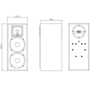 M&K LCR750C Center Channel Speaker | Best M&K LCR750C Center Channel Speaker | M&K LCR750C Center Channel Speaker Reviews | Audiolab Home Audio
