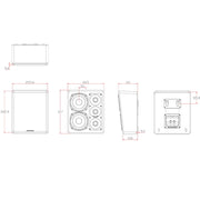 M&K MP150 On-Wall Speaker (Each) | Best M&K MP150 On-Wall Speaker (Each) | M&K MP150 On-Wall Speaker (Each) Reviews | Audiolab Home Audio