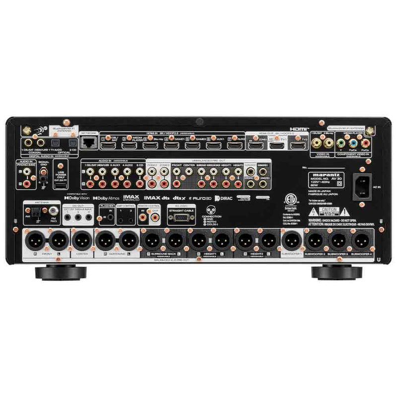 Marantz AV 30 Reference 11.4 Channel Balanced AV Preamplifier - Audiolab