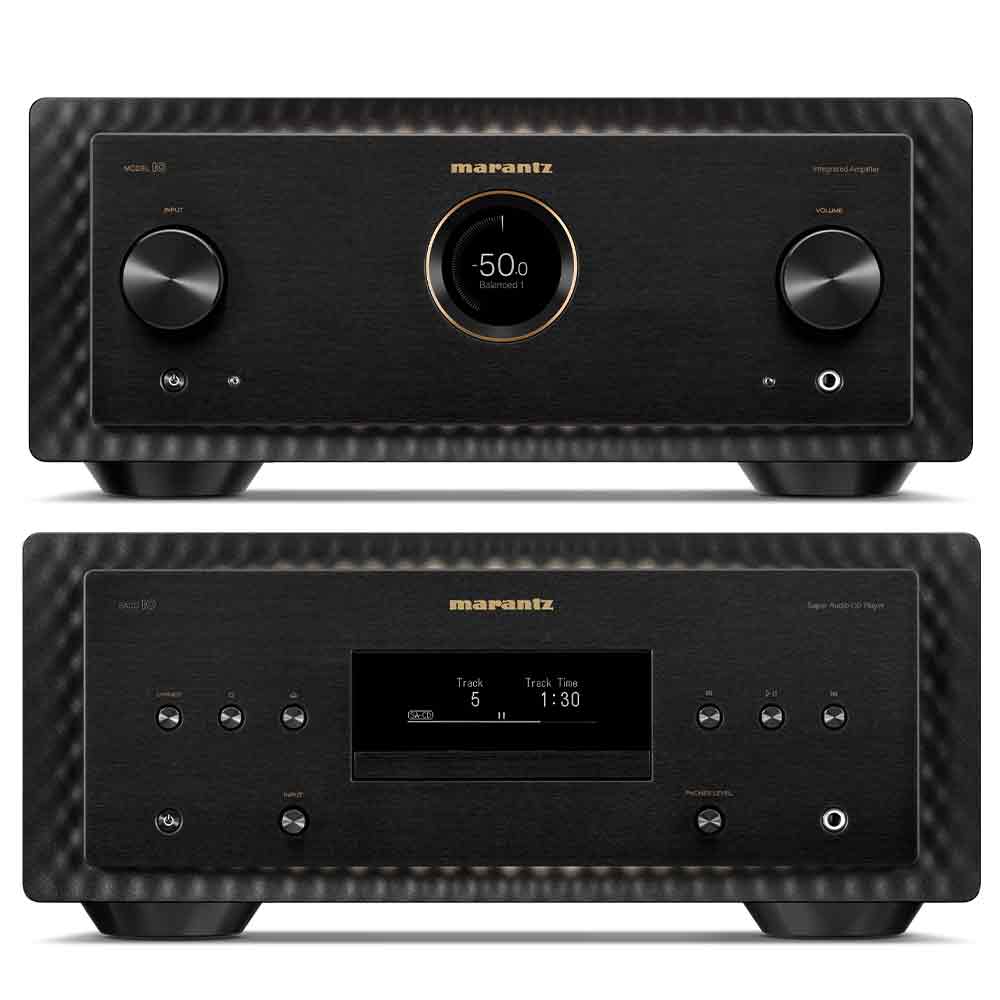 Marantz Bundle: Model 10 Integrated Amplifier and SACD10 SACD Player in Marantz Black | Best Marantz Bundle: Model 10 Integrated Amplifier and SACD10 SACD Player in Marantz Black | Marantz Bundle: Model 10 Integrated Amplifier and SACD10 SACD Player in Marantz Black Reviews | Audiolab Home Audio