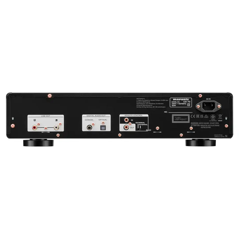 Marantz CD 70 CD Player with High-Performance DAC and USB Playback