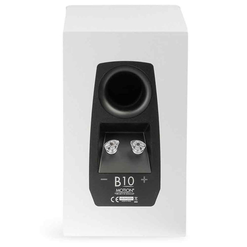 Martin Logan Motion B10 Bookshelf Speaker in Satin White (Pair) (Store Demo) | Best Martin Logan Motion B10 Bookshelf Speaker in Satin White (Pair) (Store Demo) | Martin Logan Motion B10 Bookshelf Speaker in Satin White (Pair) (Store Demo) Reviews |  Audiolab Stereo & Video
