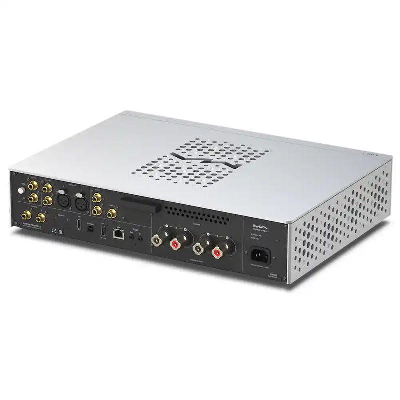 Matrix Audio MD-1 Integrated Amplifier Music Streamer Rear View - Audiolab