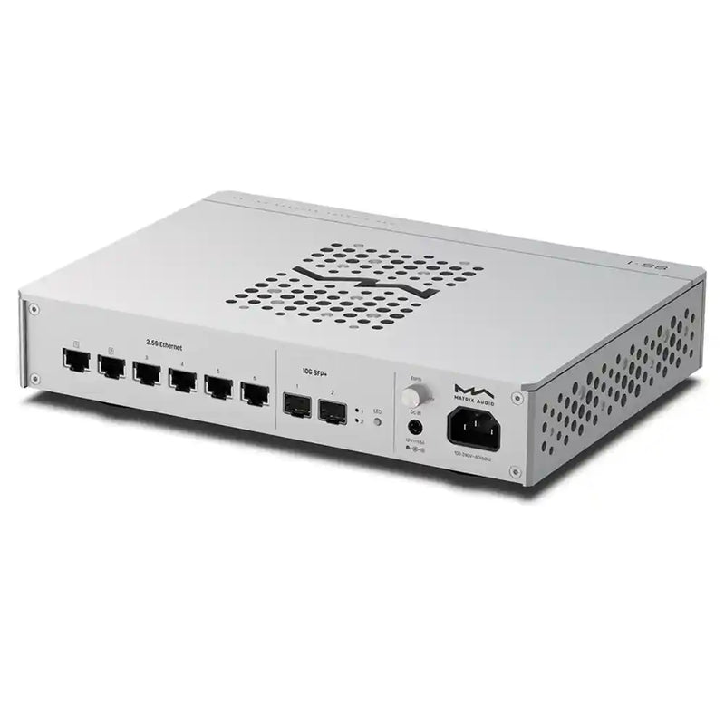 Matrix Audio SS-1 Audio Grade Network Switch Rear View - Audiolab