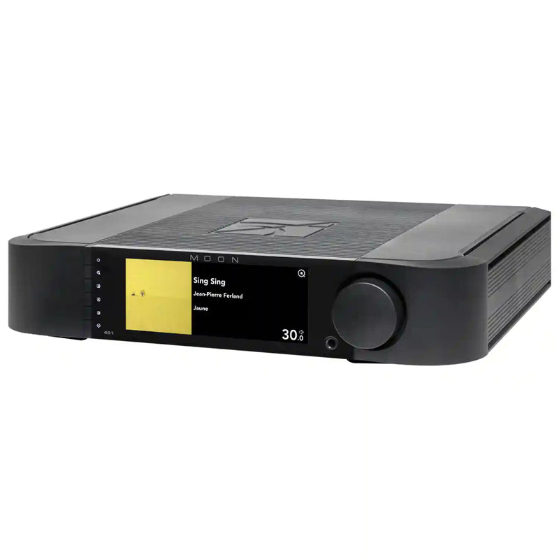Moon 491 Network Player Preamplifier in Black - Audiolab 