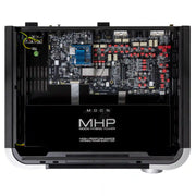 Moon 491 Network Player Preamplifier in Silver Internal View - Audiolab 
