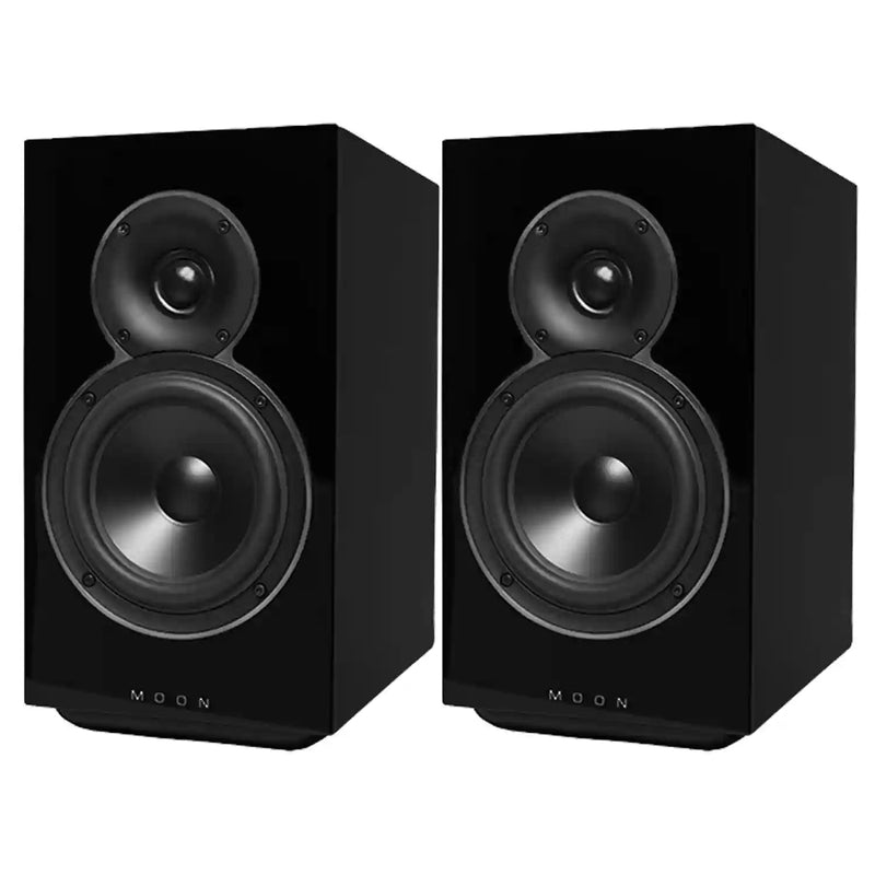 Moon Voice 22 Loudspeaker in Black (Pair) - Audiolab