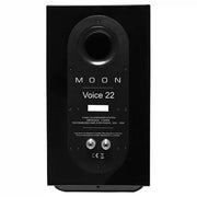 Moon Voice 22 Loudspeaker in Black (Pair) Rear - Audiolab