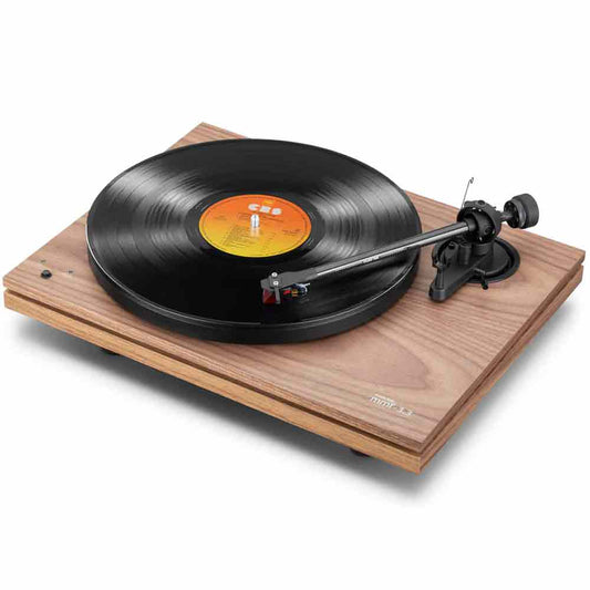 Music Hall MMF 3.3 SE Dual-Plinth Design Turntable in Walnut With Ortofon 2m Red Cartridge