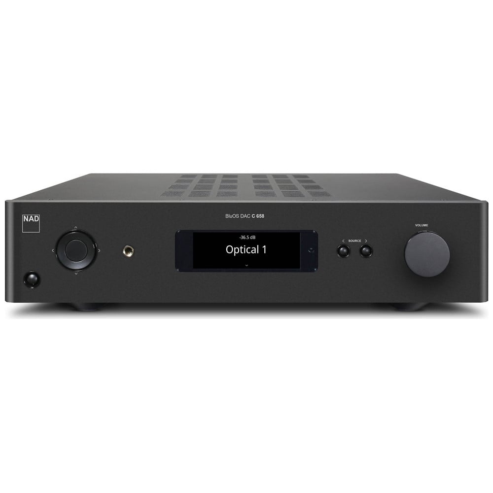 NAD C 658 Network Player Preamp BluOS Streaming DAC