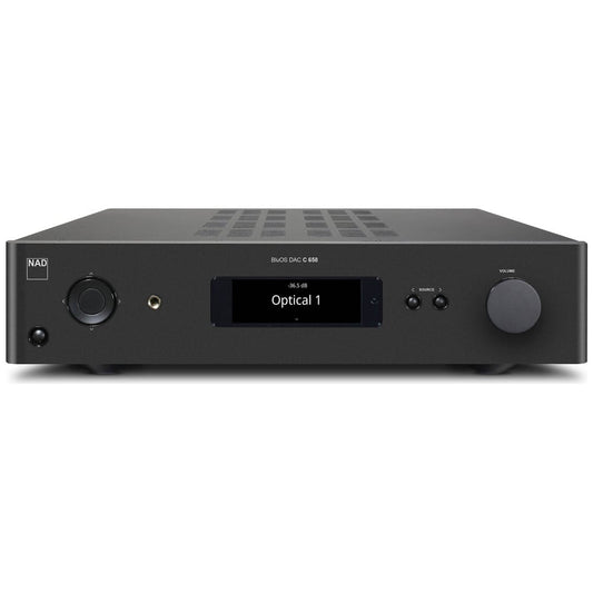 NAD C 658 Network Player Preamp BluOS Streaming DAC