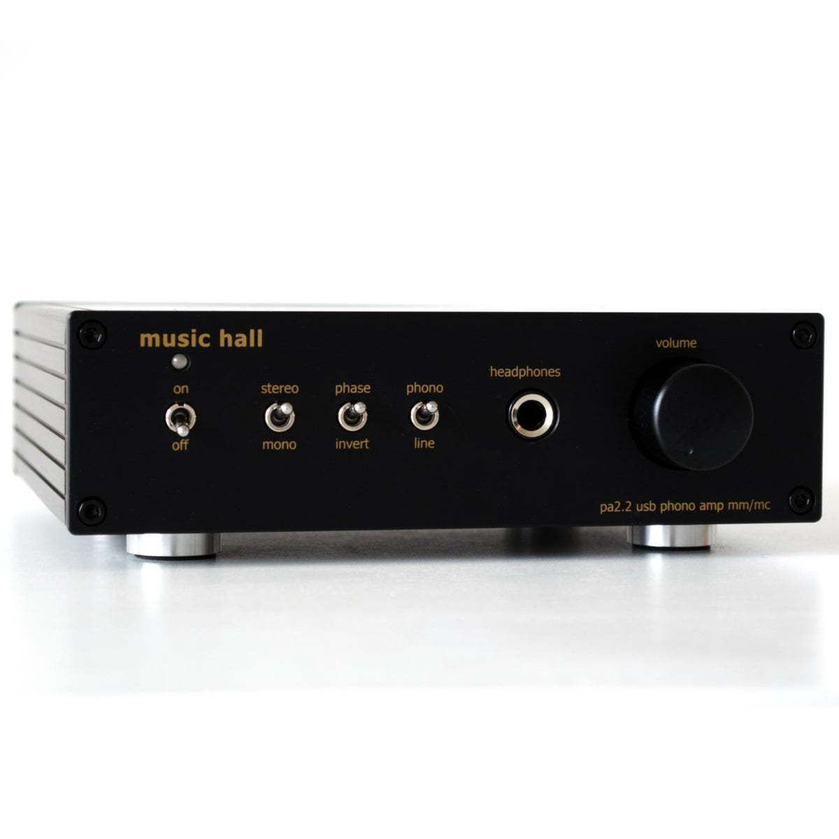 Music Hall pa2.2 MM/MC Phono Preamplifier with Analog to Digital Converter