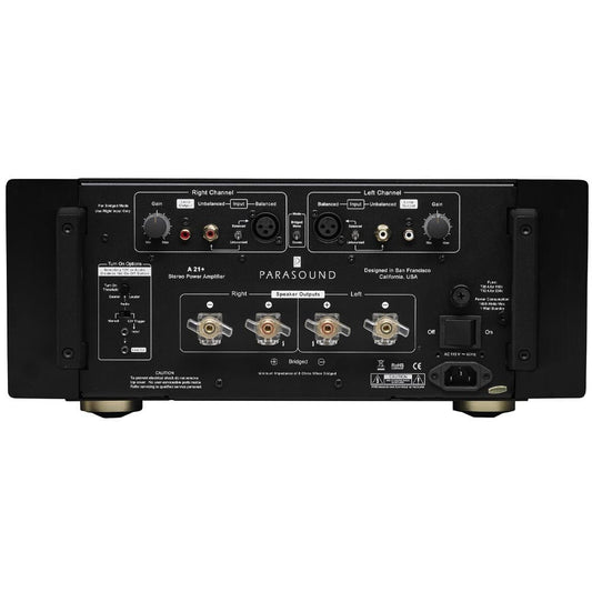 Parasound Halo A 21+ Stereo Power Amplifier | Best Parasound Halo A 21+ Stereo Power Amplifier | Parasound Halo A 21+ Stereo Power Amplifier Reviews | Audiolab Home Audio