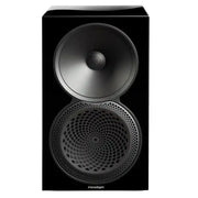 Paradigm Premier 120B v2 Bookshelf Speaker in Piano Black (Each) Front View - Audiolab