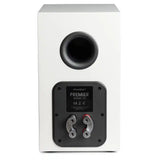 Paradigm Premier 120B v2 Bookshelf Speaker in Satin White (Each) Rear View - Audiolab
