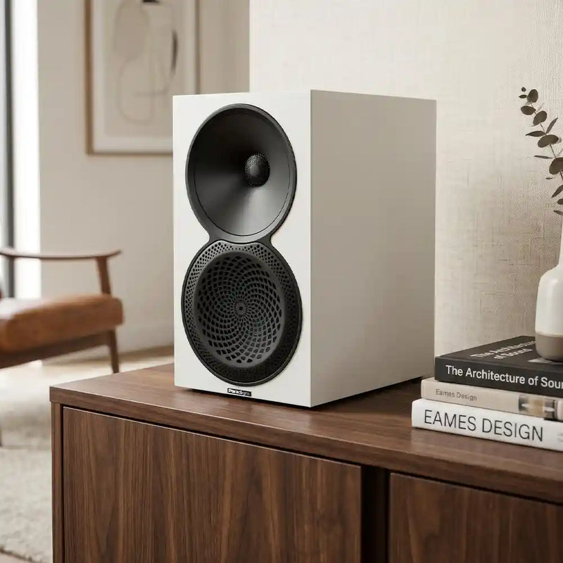Paradigm Premier 120B v2 Bookshelf Speaker in Satin White (Each) - Audiolab