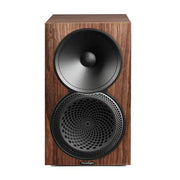Paradigm Premier 120B v2 Bookshelf Speaker in Walnut (Each) Front View - Audiolab