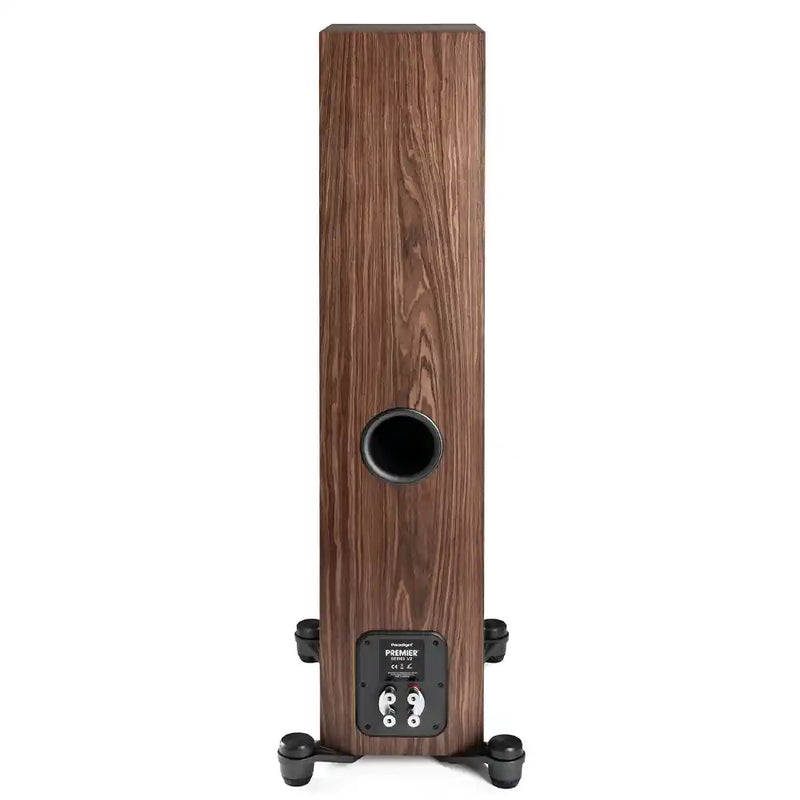 Paradigm Premier 720F v2 Floorstanding Speaker in Walnut (Each) Rear View - Audiolab