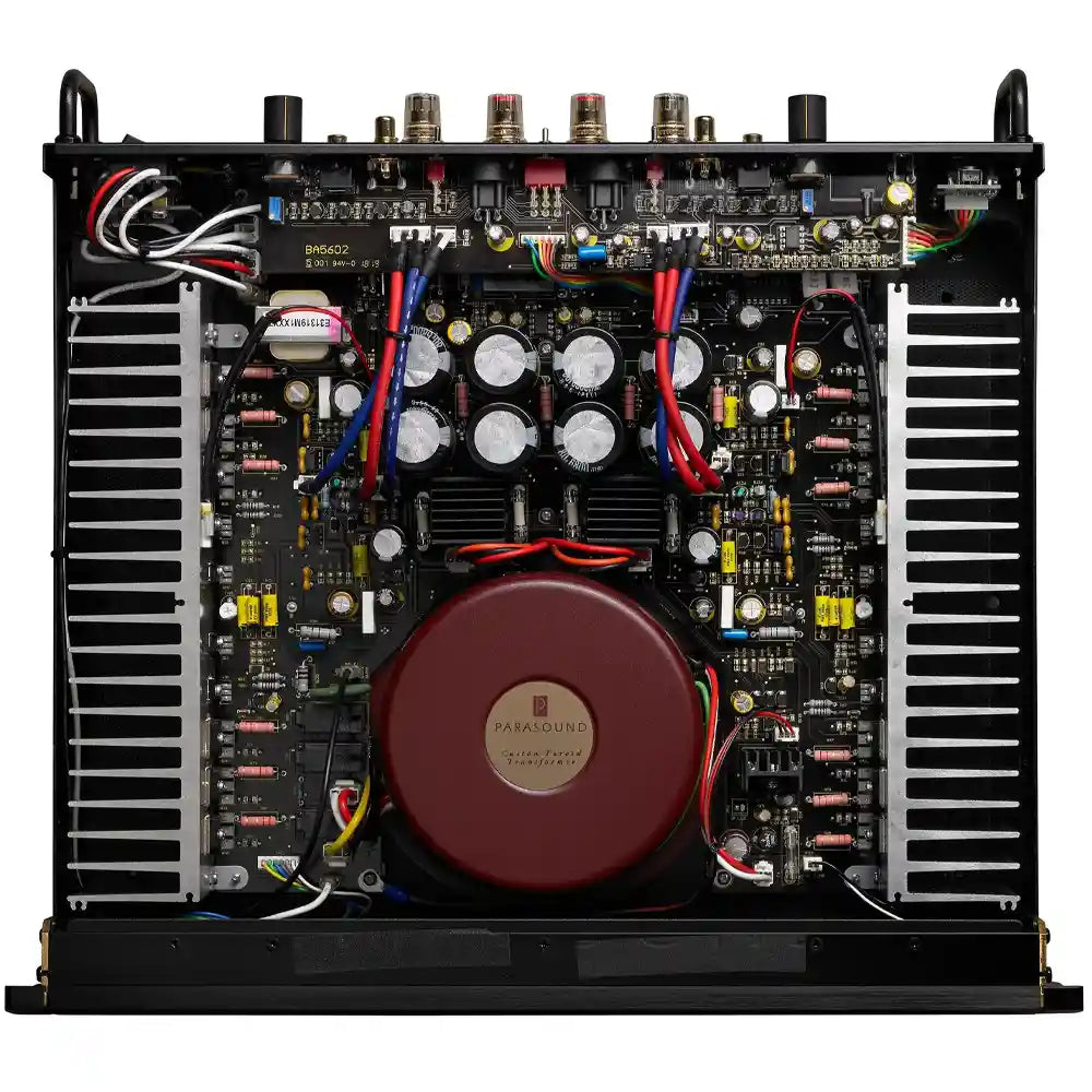 Parasound HALO A23+ Power Amplifier in Silver - Audiolab