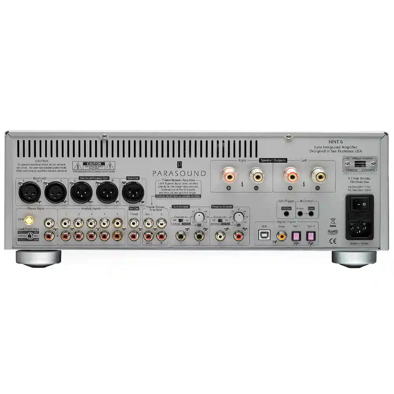 Parasound HINT 6 Integrated Amplifier - Audiolab
