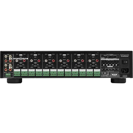 Parasound ZoneMaster ZM12 Twelve-Channel Power Amplifier | Best Parasound ZoneMaster ZM12 Twelve-Channel Power Amplifier | Parasound ZoneMaster ZM12 Twelve-Channel Power Amplifier Reviews | Audiolab Home Audio
