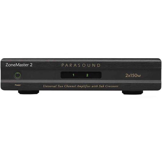 Parasound ZoneMaster ZM2 Compact Two-Channel Stereo Power Amplifier