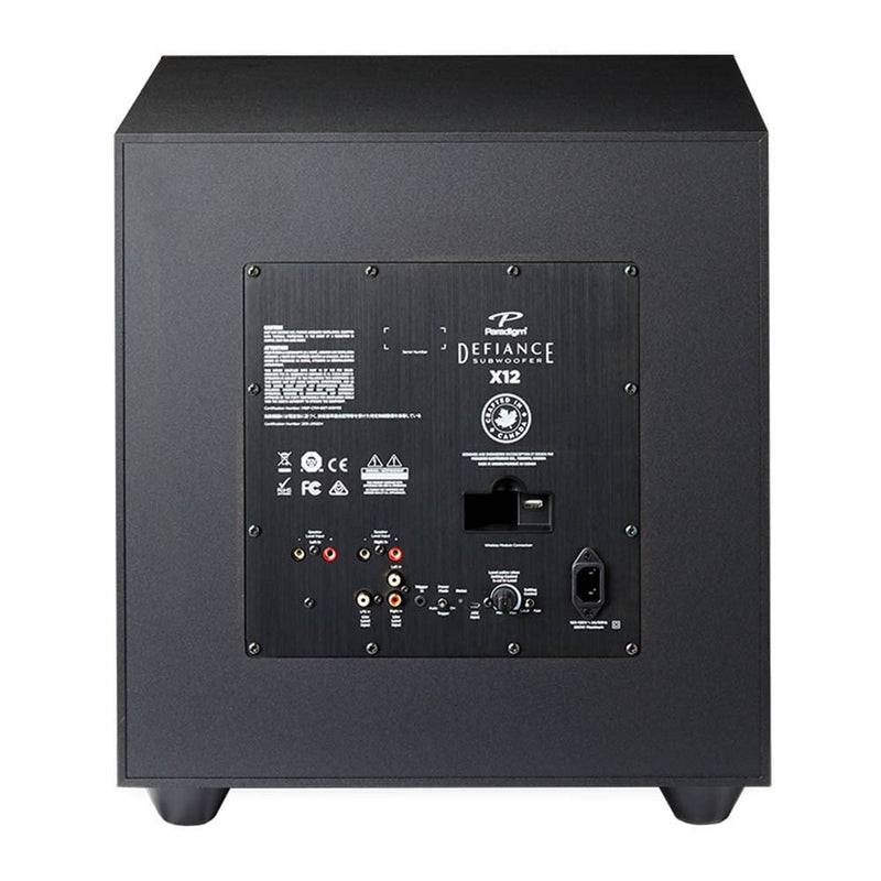 Paradigm Defiance X12 Subwoofer | Best Paradigm Defiance X12 Subwoofer | Paradigm Defiance X12 Subwoofer Reviews | Audiolab Home Audio