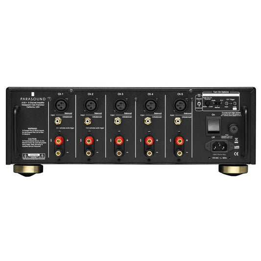 Parasound Halo A 52+ Five Channel Power Amplifier | Best Parasound Halo A 52+ Five Channel Power Amplifier | Parasound Halo A 52+ Five Channel Power Amplifier Reviews | Audiolab Home Audio