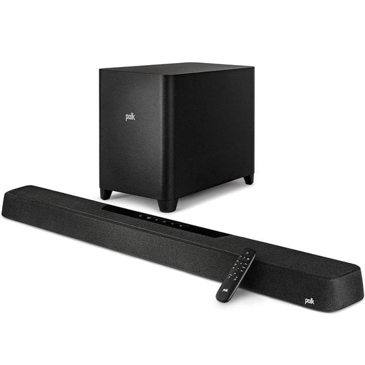 Polk Magnifi Max AX Flagship 5.1.2 Dolby ATMOS And DTS:X Sound Bar With 10” Wireless Subwoofer