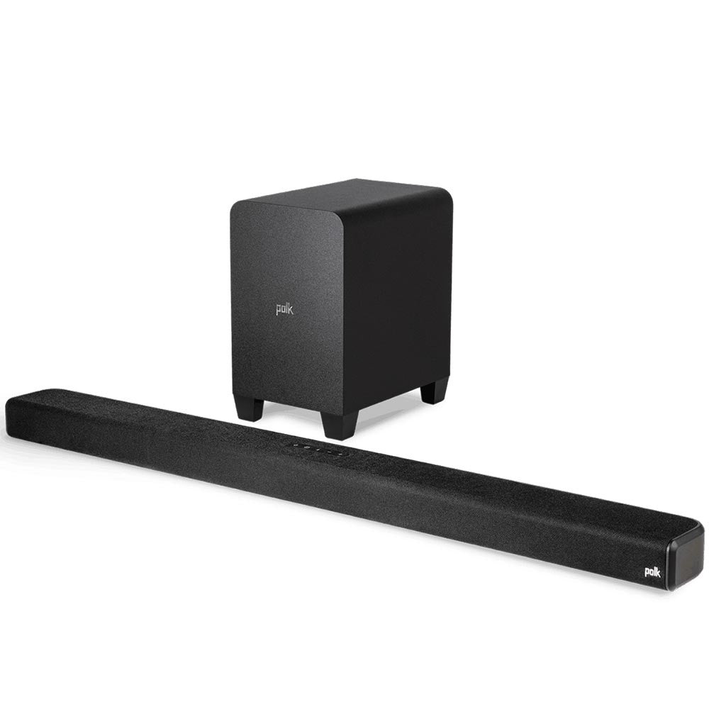 Polk Signa S4 True Dolby Atmos Sound Bar With Wireless Subwoofer, EARC, And Bluetooth