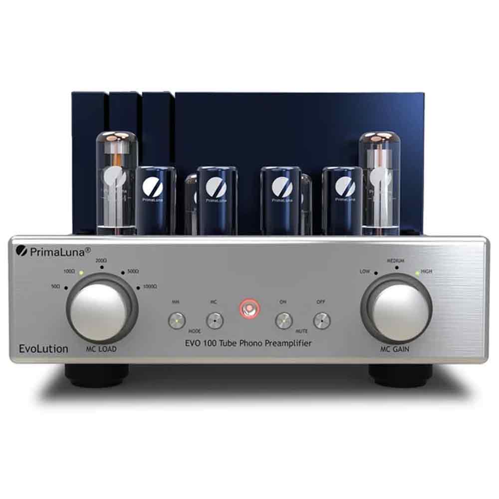 PrimaLuna EVO 100 Tube Phonostage V2 in Silver | Best PrimaLuna EVO 100 Tube Phonostage V2 in Silver | PrimaLuna EVO 100 Tube Phonostage V2 in Silver Reviews |  Audiolab Stereo & Video