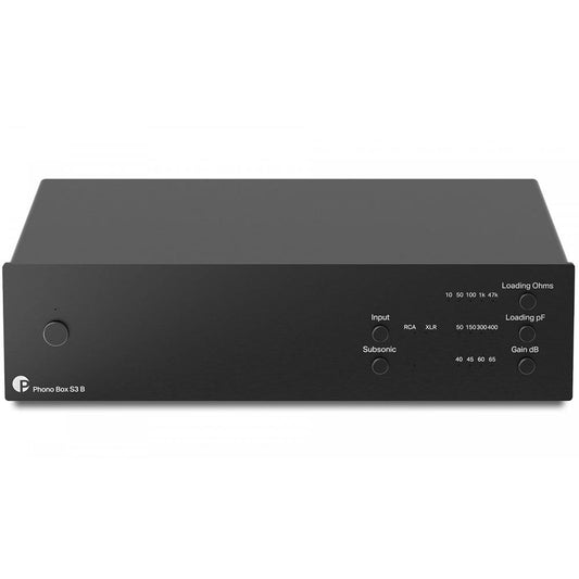 Pro-Ject Phono Box S3 B Balanced & Discrete MM/MC Phono Preamp