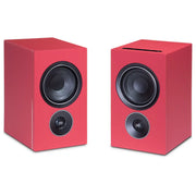PSB iQ2 BluOS Streaming Powered Speaker in Ember Red (Pair) - Audiolab